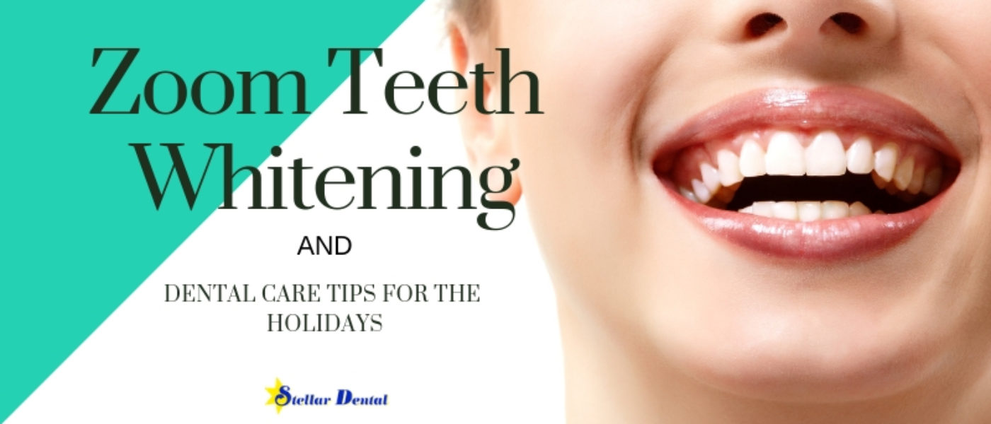 Zoom Teeth Whitening and Dental Care Tips for the Holidays